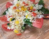 夏野菜たっぷり冷製ラーメン作り方7写真