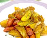 10分でカレーコンソメ♫ジャーマンポテト作り方6写真