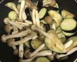 茄子ときのこのオイスター風味作り方1写真