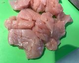 鶏肉とかぼちゃのすっぱ煮作り方1写真