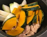 鶏肉とかぼちゃのすっぱ煮作り方4写真
