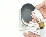 自家製米粉でうどん作り作り方12写真