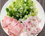 お手軽！基本のチャーハン作り方1写真
