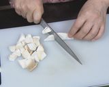 ピーマンと鶏むね肉のナッツ炒め作り方2写真