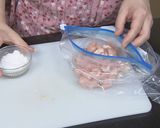 ピーマンと鶏むね肉のナッツ炒め作り方4写真