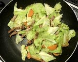 サッポロ塩ラーメンの塩焼きそば風作り方3写真