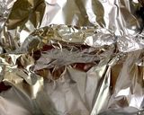 鮭のあらと野菜のホイル焼き作り方3写真