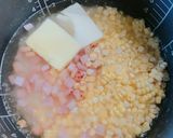 炊飯器で簡単！コーンとベーコンのピラフ作り方4写真