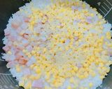 炊飯器で簡単！コーンとベーコンのピラフ作り方5写真