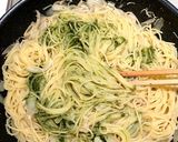 簡単材料で絶品ホタテとバジルのパスタ作り方4写真