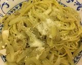 簡単材料で絶品ホタテとバジルのパスタ作り方6写真