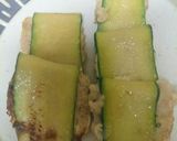 ズッキーニのミンチサンド焼き作り方4写真