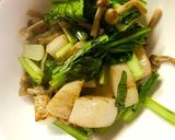 鶏と長芋のわさび醤油炒め作り方4写真