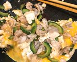 半熟卵が美味しいゴーヤーチャンプルー作り方8写真