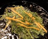 サクサク♪にんじん葉のかき揚げ作り方6写真