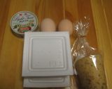 ☆ふわとろ長いも入り納豆チーズオムレツ☆作り方1写真
