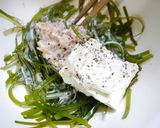 簡単！トマトの昆布ツナチーズソース作り方2写真