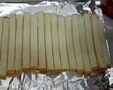 余ったパンの耳で簡単ピサ♡作り方1写真