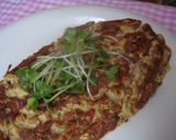 ☆ふわとろ長いも入り納豆チーズオムレツ☆作り方5写真