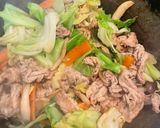 キャベツ豚肉炒め柚子胡椒作り方5写真