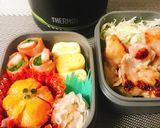 お弁当にベーコンのほうれん草&カニカマ巻作り方5写真