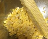 《旬ご飯》とうもろこしの炊き込みご飯作り方1写真
