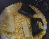 《旬ご飯》とうもろこしの炊き込みご飯作り方3写真