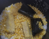 《旬ご飯》とうもろこしの炊き込みご飯作り方3写真