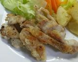 鳥モモ肉のカリカリ焼き作り方7写真