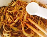 少しでも野菜が取りたい！キムチ焼きそば作り方5写真