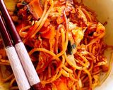 少しでも野菜が取りたい！キムチ焼きそば作り方8写真