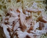 サラダチキンたまり醤油和パスタ作り方8写真