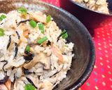 ミネラル豊富！あさりとひじきの炊込みご飯作り方12写真
