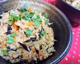 ミネラル豊富！あさりとひじきの炊込みご飯作り方16写真