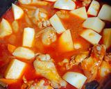 簡単煮込むだけ!手羽元と野菜のトマト煮♪作り方11写真