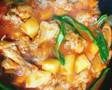 簡単煮込むだけ!手羽元と野菜のトマト煮♪作り方12写真