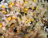 野菜とハムのお惣菜パン作り方4写真