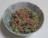 納豆のかさまし（きゅうり編）作り方4写真