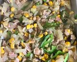 野菜とハムのお惣菜パン作り方6写真
