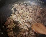 成形なし!ハンバーグ風炒め作り方4写真
