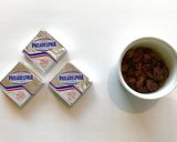 かまぼことレーズンのクリームチーズ和え作り方1写真