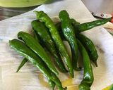 （甘とう）万願寺とうがらしの焼いたん作り方4写真