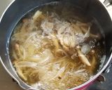 キノコと玉ねぎのスープ作り方4写真