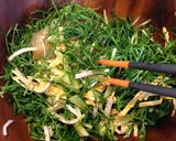 おかひじきの給食サラダ作り方5写真