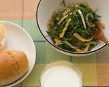 おかひじきの給食サラダ作り方6写真