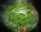 鶏肉と水菜のみぞれ煮☆作り方4写真