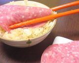 ボロにｱソーセージでクルっとご飯♪作り方4写真