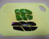 お弁当に最適☆ピーマン＆ナスの麺つゆ炒め作り方1写真