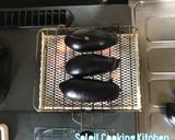 暑い日にピッタリ！朝採れナスの焼きナス作り方3写真