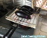 暑い日にピッタリ！朝採れナスの焼きナス作り方4写真